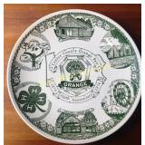Centennial Plate for Centre County Grange Fair 187