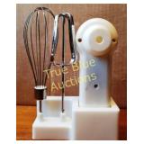 Electric Hand Mixer with Whisk and Beater Attachme