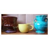 Ceramic Vases and Cup