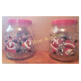 Santa Claus Themed Jars