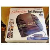 Sunbeam Heated Wedge Back Massager with Adjustable