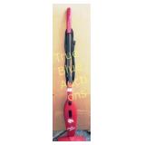 Red Electric Sweeper with Cord and On/Off Switch