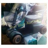 Electric Mobility Scooter with Basket and Adjustab