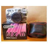 Capital MX-II 35mm Camera with Case