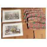 Place Mats and Prints