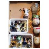 Collection of Vintage Miniature Pitchers and Decor