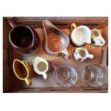 Collection of Various Vintage Creamers and Jugs in