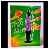 Sparkle Motion Lamp with Colorful Design and Peace