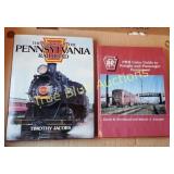 Collection of Pennsylvania Railroad History Books