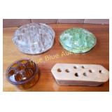 Vintage Glass and Ceramic Holders