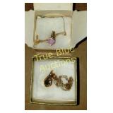 Two Gold Necklaces in Original Boxes with Distinct