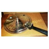 Stainless Steel Pressure Cooker Lid and Pot with H