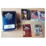 Mystery Tin with Baseball Cards