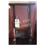 Antique Smoking Stand Circa 1890-1930 with Cabinet