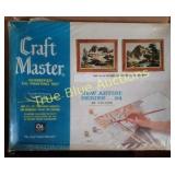Craft Master Numbered Oil Painting Set with 24 Col