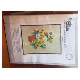 Crewel Embroidery Kit - Daisies