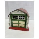 Vintage Marx Tin Litho Toy Garage