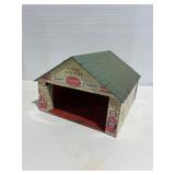 Vintage Wyandotte Tin Litho Super Service Garage