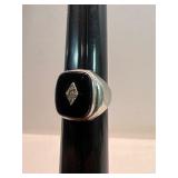 Vintage Sterling Silver Ring Size 10