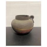 China Grove Raku Jay Gogin Pottery Pot or Vase