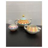 Vintage MacKennzie Childs Ceramic Lot