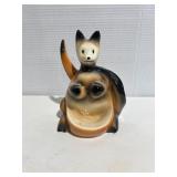 Vintage Ceramic Boxing Kangaroo Dresser Caddy
