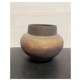 China Grove Raku Jay Gogin Pottery Pot or Vase