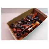 Lot of Vintage Estate Smoking Pipes Pipe