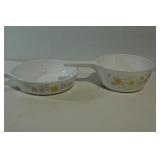 Vintage Corning Ware P-83-B, P-82-B 1.5 PT 2 PCS