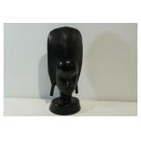 Vintage Wooden Hand Carved Bust