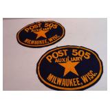 Vintage Post 505 Patch Lot Milwaukee, WI