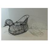 Wire Baskets Lot 2 PCS