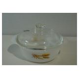 Vintage Fire King Glass Dish w/ Lid #445 1 PT