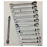 CORNWELL RATCHET METRIC WRENC SET & CORNWELL