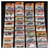 (28) 1990s MATTEL MATCHBOX CARS, NEW IN PACK