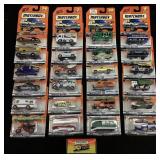 (25) 1990s MATTEL MATCHBOX CARS, NEW IN PACK