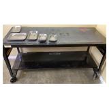 HEAVY DUTY BLUEPOINT WORK TABLE ON WHEELS