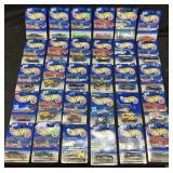 (30) MATTEL HOTWHEELS, NEW IN PACKAGE