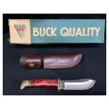 BUCK SKINNER SCARLET FIXED BLADE KNIFE, NEW
