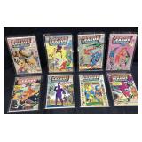 (8) 12c DC COMICS JUSTICE LEAGUE OF AMERICA