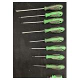 (9) MATCO SCREWDRIVERS