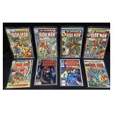 (8) MARVEL COMICS IRON MAN #2, #27, ##35, #50,