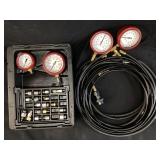 SNAP ON PRESSURE GUAGE SET w TORQUE ANGLE GUAGE