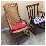 (2) VTG. WOOD ROCKERS