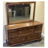 THOMASVILLE FURNITURE DRESSER & MIRROR