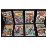(8) MARVEL COMICS FANTASTIC FOUR #144, #145,