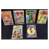 (6) ASSORTED COMICS, GREEN LANTERN #63 #75, IRON