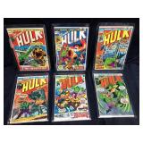 (6) MARVEL COMICS THE INCREDIBLE HULK #149, #
