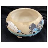 1992 SIGNED SELBY NAVAJO POTTERY BOWL, 3ï¿½ï¿½ H