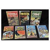 (7) ASSORTED COMICS, WEIRD FANTASY, TERRIBLE TO